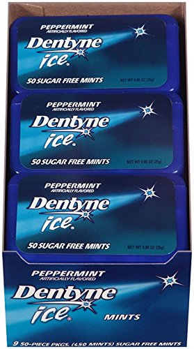 Dentyne Sugar Free Mints Peppermint Piece