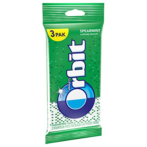 Orbit Spearmint Sugarfree Piece Pack