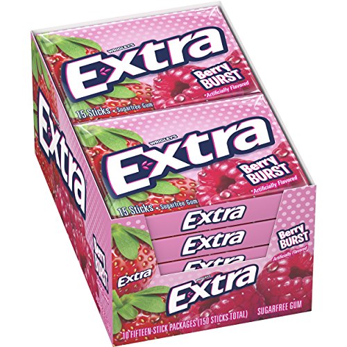 Extra Sugarfree Gum 15 Count