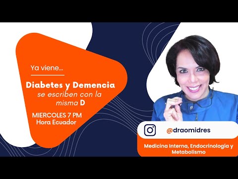 Diabetes y Demencia se escriben con la misma D