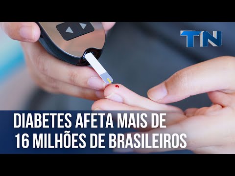 Diabetes afeta mais de 16 milhões de brasileiros