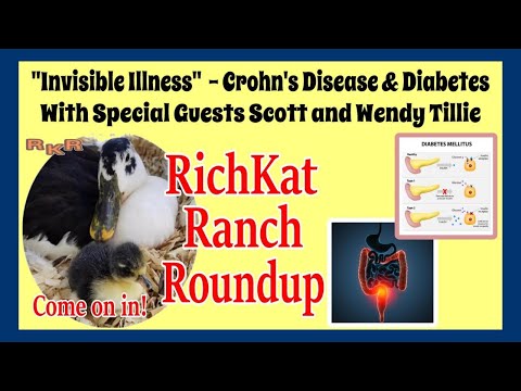 RKR Roundup Ep 050 "Invisible Illness" Series – Crohn's Disease & Diabetes with Scott & Wendy Tillie