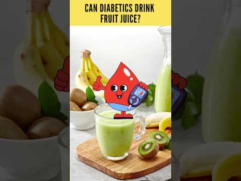 Can diabetics drink fruit juice? #shorts #fruitjuices #bloodsugarcontrol